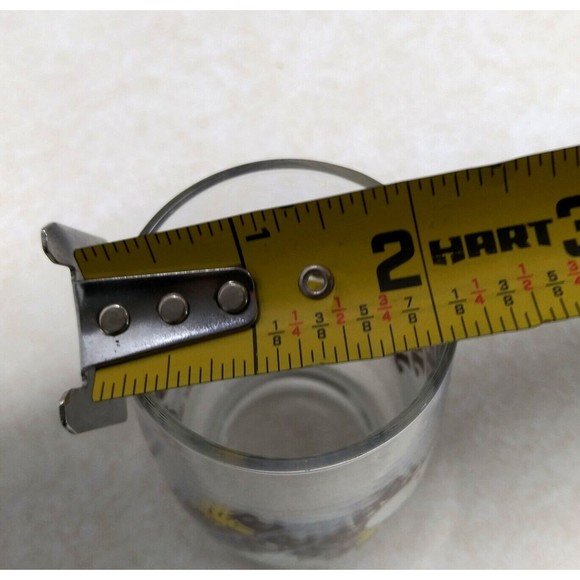 Snoopy Peanuts Juice Glasses Woodstock Apple Schulz (Lot of 2) VTG 1968 - Picture 8 of 10